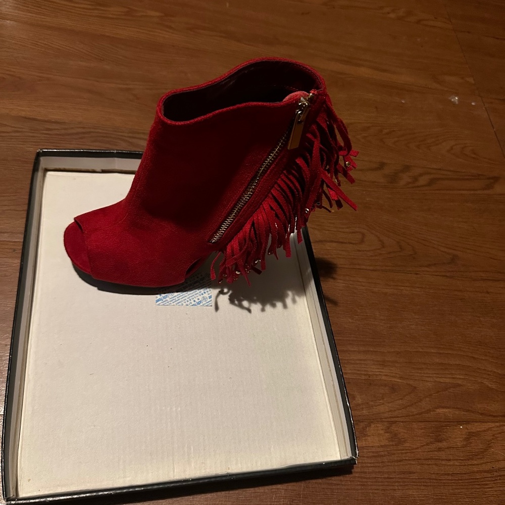 Red boots